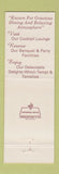 Matchbook Cover - Country Side Inn Battle Creek Marshall MI