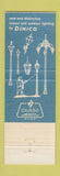 Matchbook Cover - Dinico Lighting Lodi NJ