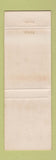 Matchbook Cover - Uries Fish Fry Restaurant Wildwood NJ #2 WEAR