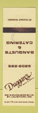 Matchbook Cover - Duggan's Bar Grill St Louis Park MN