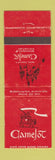Matchbook Cover - Hans Skalle's Camelot Bloomington MN WEAR