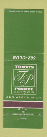 Matchbook Cover - Travis Pointe Country Club Ann Arbor MI WEAR
