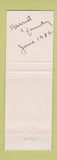 Matchbook Cover - Travis Pointe Country Club Ann Arbor MI WEAR