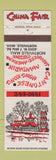 Matchbook Cover - China Fair Chinese Northville MI
