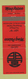 Matchbook Cover - Ming Palace Chinese Restaurant Southfield MI WEAR