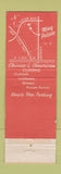 Matchbook Cover - Ming Palace Chinese Restaurant Southfield MI WEAR