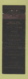 Matchbook Cover - Traveler's Inn Bridgeport MI WEAR