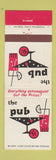 Matchbook Cover - The Pub Pennsauken NJ