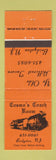 Matchbook Cover - Cosmo's Coach Room Bridgeton NJ #1