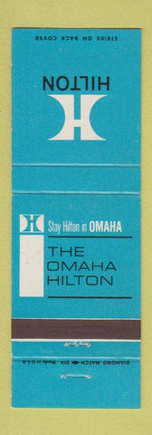 Matchbook Cover - Hilton Hotel Omaha NE
