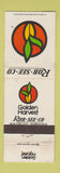 Matchbook Cover - Golden Harvest Rob See Co seed Waterloo NE WEAR