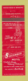 Matchbook Cover - Seacomber Motel Atlantic City NJ WEAR