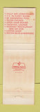 Matchbook Cover - Seacomber Motel Atlantic City NJ WEAR