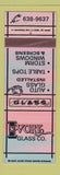 Matchbook Cover - Ivory Glass Company St Louis MO