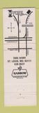 Matchbook Cover - Ivory Glass Company St Louis MO