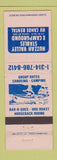 Matchbook Cover - Huzzah Valley Stables Camping Steelville MO WEAR