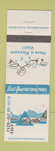 Matchbook Cover - Glacier National Park WEAR
