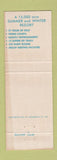 Matchbook Cover - The Balsams Dixville Notch NH WEAR