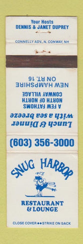 Matchbook Cover - Snug Harbor Restaurant Conway NH WEAR
