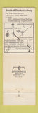Matchbook Cover - Scotty's Pancake House Econo Lodge Fredericksburg VA