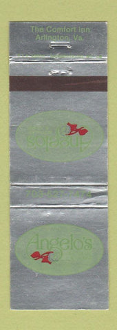Matchbook Cover - Angelo's Restaurant Lounge Arlington VA WEAR