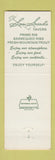 Matchbook Cover - Sam Snead's Tavern Restaurant Golf Hot Springs VA