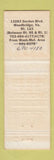 Matchbook Cover - Diamond Head  Woodbridge VA