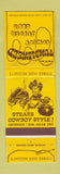Matchbook Cover - Texas Tumbleweed Cowboy Austin Houston Dallas TX WEAR