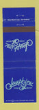 Matchbook Cover - Josephine St Steaks New Braunfels San Antonio TX