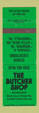 Matchbook Cover - The Butcher Shop Dallas TX #1