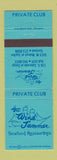 Matchbook Cover - Wind Jammer Dallas TX Seafood