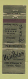 Matchbook Cover - Huie Palace Chinese Restaurant Vernon TX WEAR