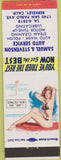 Matchbook Cover - Stevenson Auto Service Berkeley CA pinup