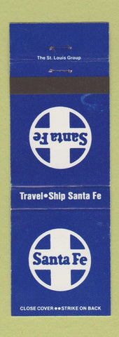 Matchbook Cover - Santa Fe Railroad
