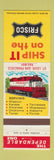 Matchbook Cover - Frisco Railroad