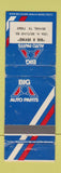 Matchbook Cover - Big A Auto Parts Irving TX WORN