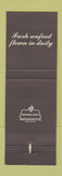 Matchbook Cover - Oyster's Restaurant Bar Addison Dallas Plano TX