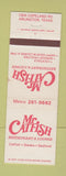 Matchbook Cover - Mr Catfish Restaurant Arlington TX