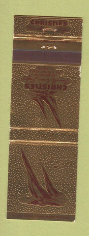 Matchbook Cover - Christie's Seafood San Antonio TX