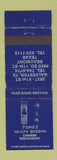 Matchbook Cover - Tong's Happy Buddha Chinese Beaumont TX WEAR
