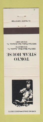 Matchbook Cover - Tokyo Steak House San Antonio Dallas TX