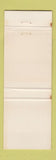 Matchbook Cover - Hunan Chinese Rsetaurant TX