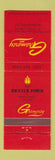 Matchbook Cover - Gramercy Inn Washington DC Devil's Fork