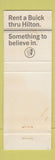 Matchbook Cover - Four Oaks Restaurant Washington DC