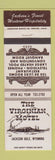 Matchbook Cover - Virginian Motel Jackson Hole WY