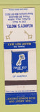 Matchbook Cover - Keahey's Motel Buffalo WY WEAR