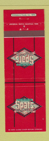 Matchbook Cover - Spats Restaurant