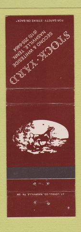 Matchbook Cover - Stock Yard Nashville TN