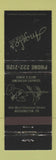 Matchbook Cover - Angelo's Restaurant Washington PA WEAR