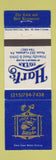 Matchbook Cover - Hart's Tavern Cock and Bull Lahaska PA WEAR
